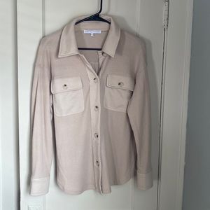 Vici top. Never worn. Tan and comfy